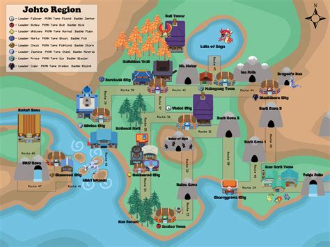 jhoto pokemon|map of johto region pokemon.